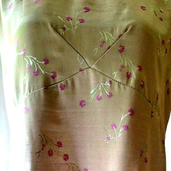 Suzanne Women's Floral Sleeveless Midi Dress Size 16 - Picture 4 of 10